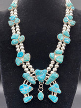 Load image into Gallery viewer, Old Stock Sleeping Beauty Squash Cluster Necklace!
