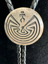 Load image into Gallery viewer, Sterling Silver Navajo Handmade Bolo Tie
