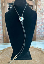 Load image into Gallery viewer, Zuni Handmade Sterling Silver Bolo Tie
