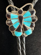 Load image into Gallery viewer, Zuni handmade bolo tie
