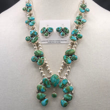 Load image into Gallery viewer, Beautiful Sonoran Gold Turquoise Squash Cluster Set!
