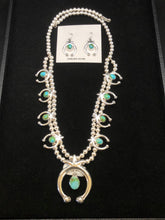 Load image into Gallery viewer, Sonoran Gold Turquoise and Sterling Silver Necklace Set!
