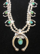 Load image into Gallery viewer, Sonoran Gold Turquoise and Sterling Silver Necklace Set!
