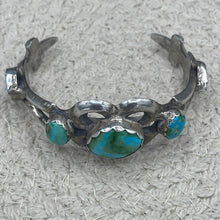 Load image into Gallery viewer, Sonoran Gold Turquoise  Cuff bracelet

