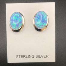 Load image into Gallery viewer, Southern Style Opal and Sterling Silver Earrings
